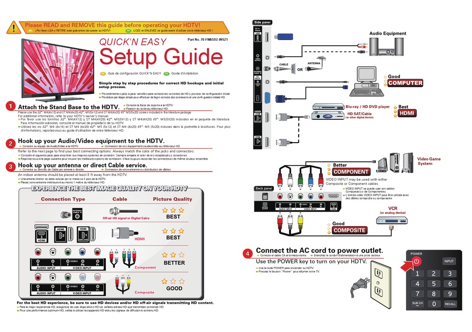 SANYO FW32D25T QUICK START MANUAL Pdf Download | ManualsLib