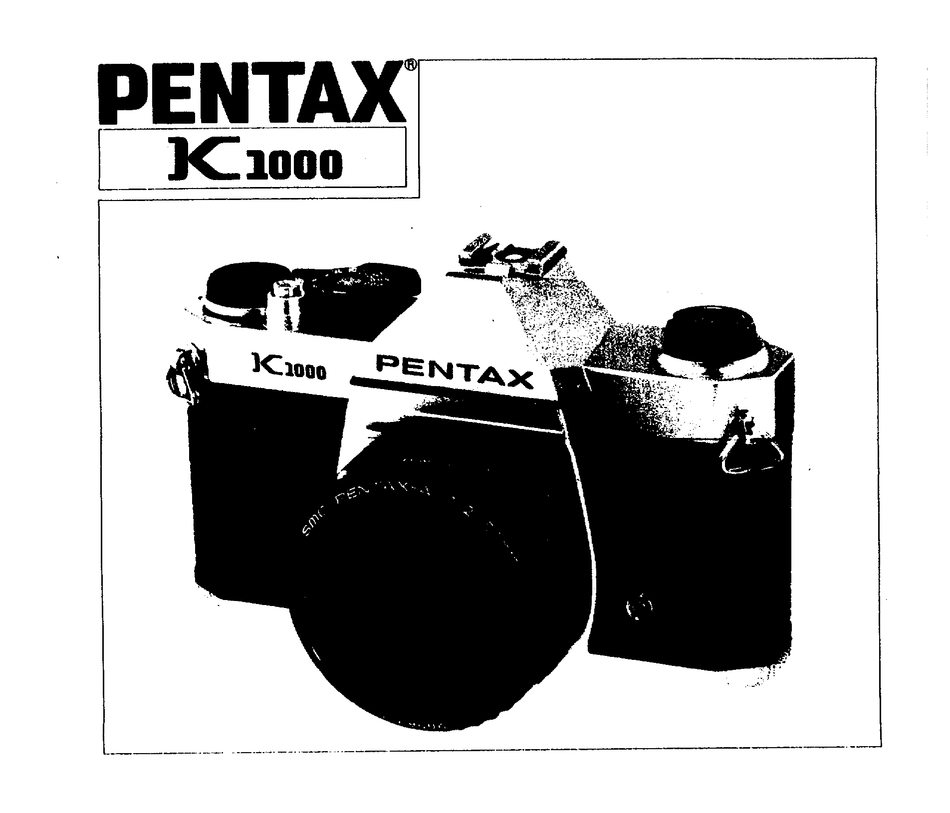 PENTAX K1000 USER MANUAL Pdf Download ManualsLib