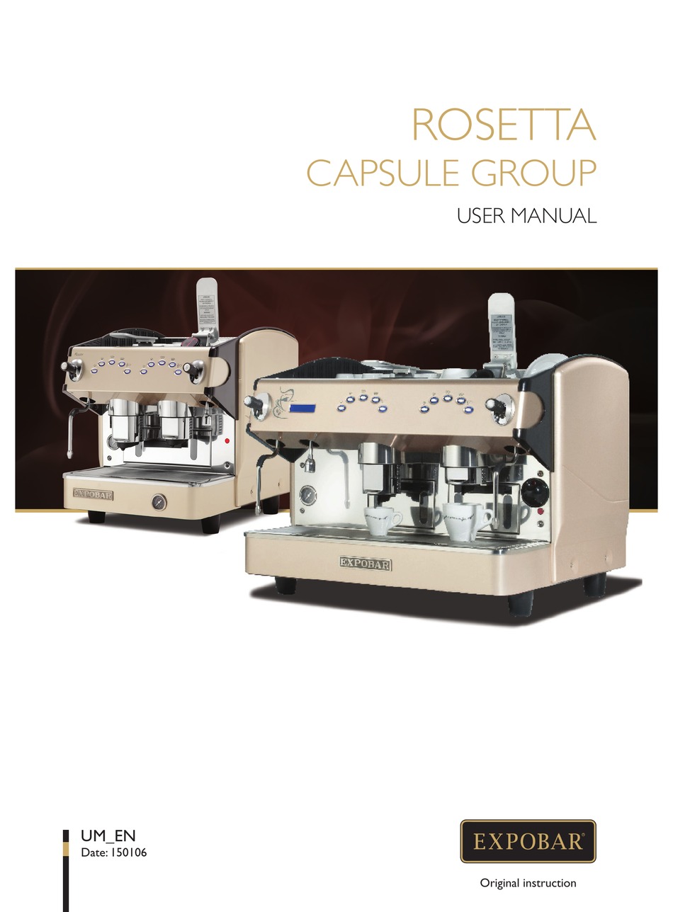 Expobar ROSETTA CAPSULE GROUP 