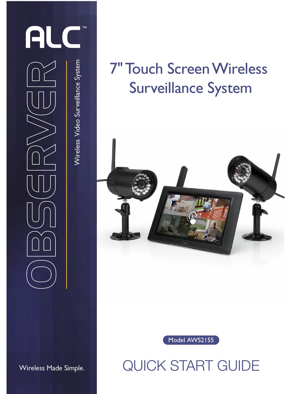 Alc observer best sale wireless surveillance system