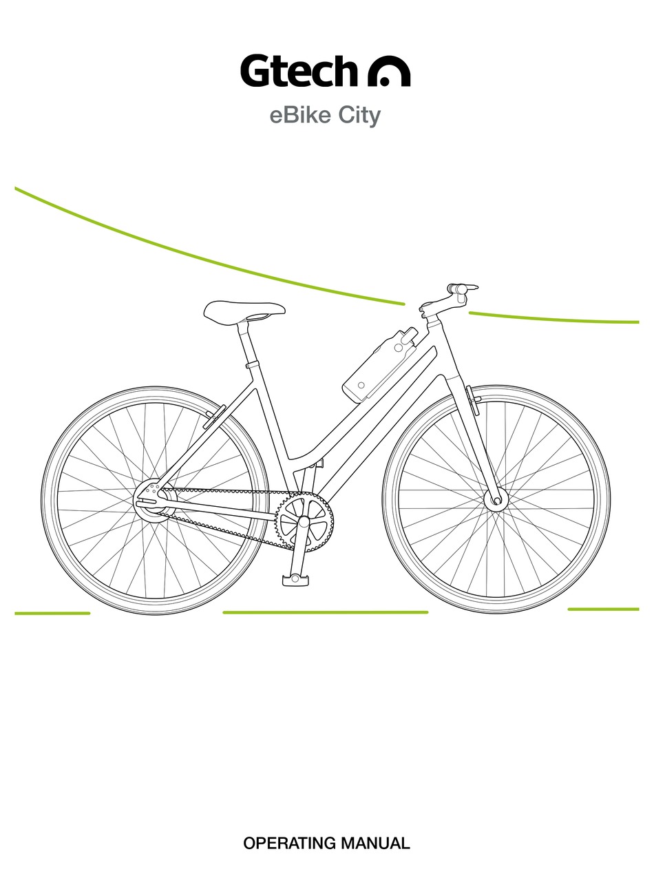 gtech ebike city