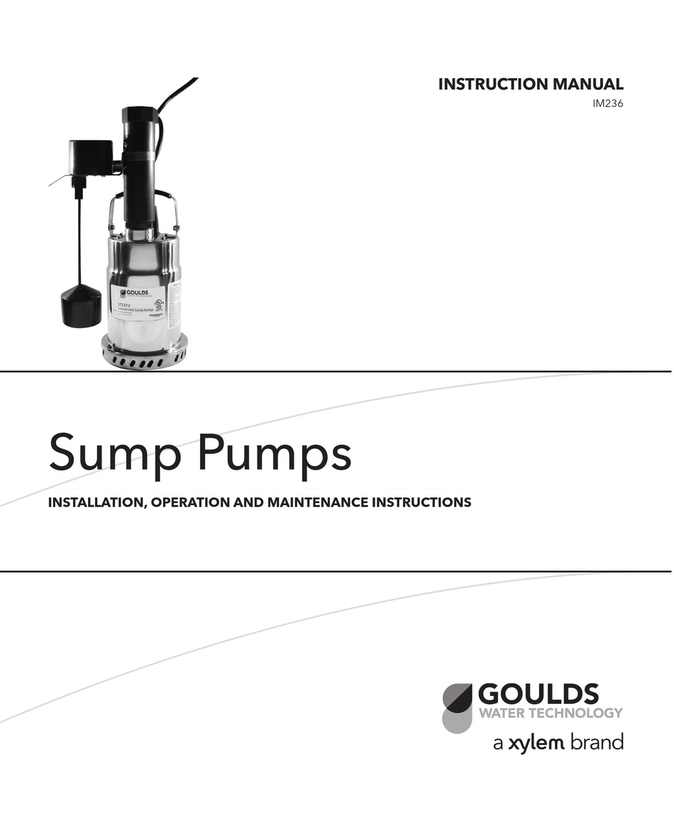 GOULDS STS21V INSTRUCTION MANUAL Pdf Download ManualsLib