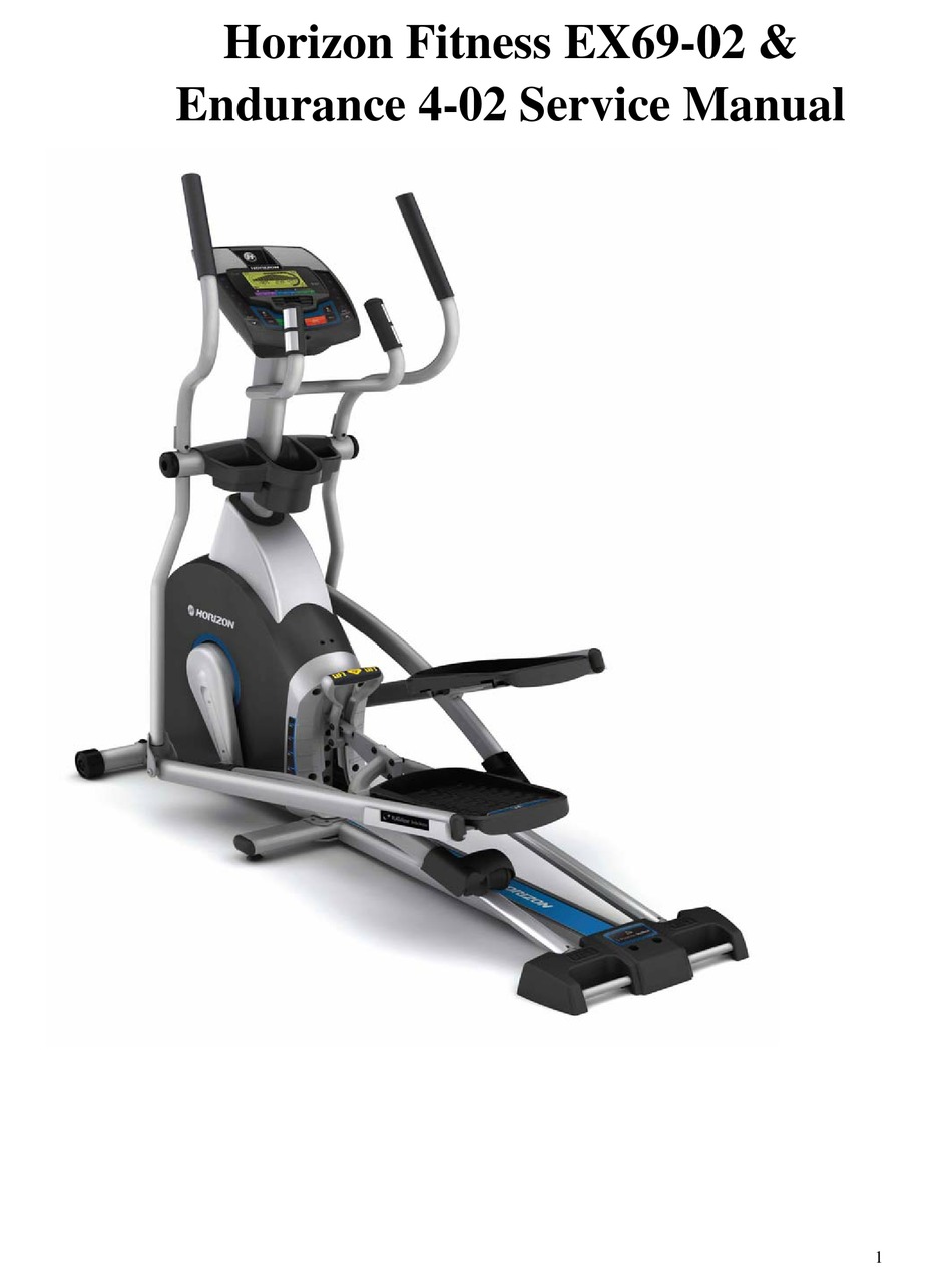 HORIZON FITNESS EX6902 SERVICE MANUAL Pdf Download ManualsLib