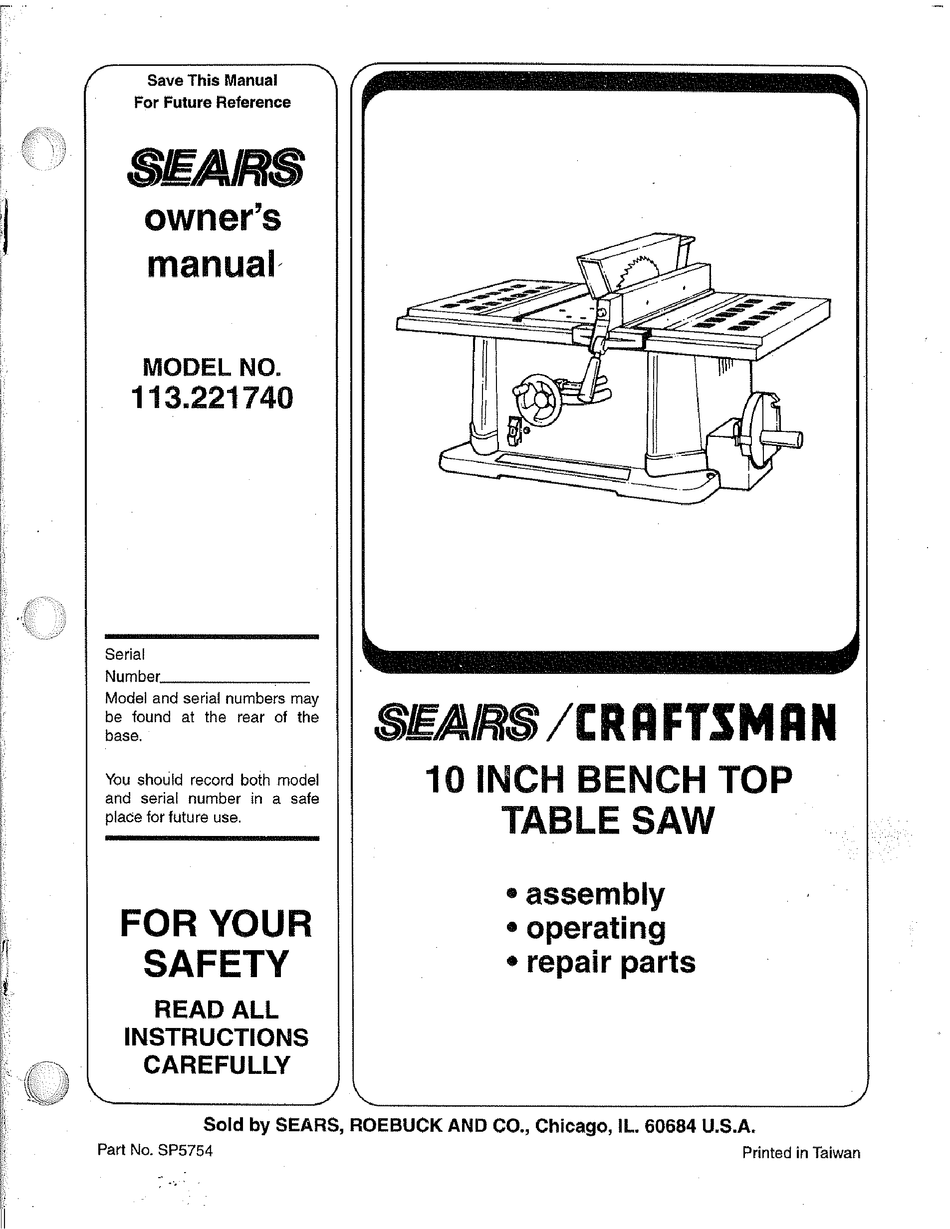 Craftsman 113.226880 deals