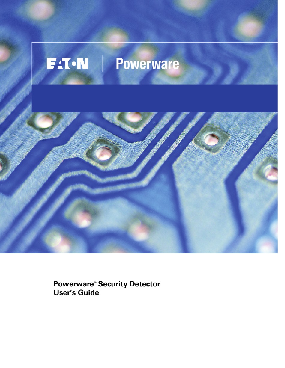 EATON POWERWARE USER MANUAL Pdf Download | ManualsLib