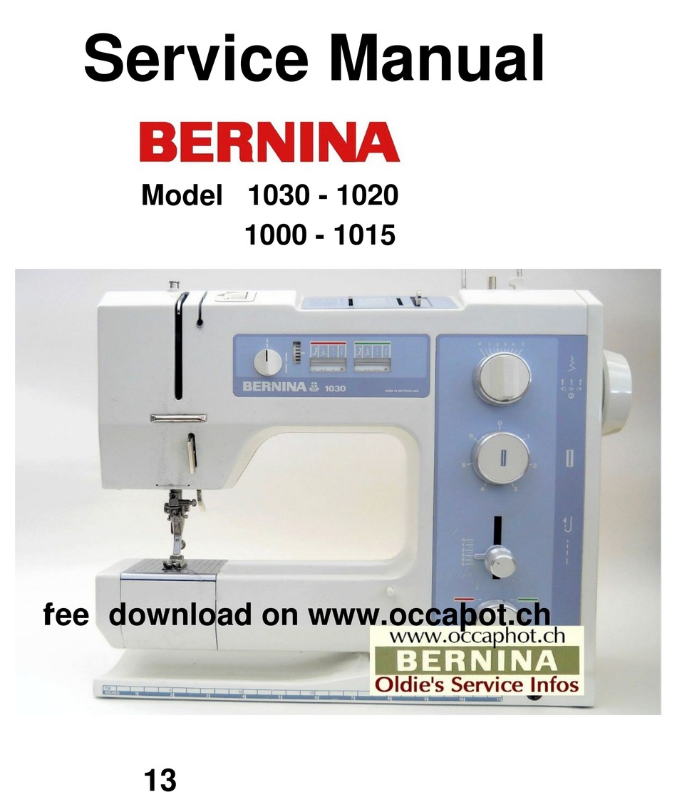 FF6/2055 Fadenabschneider Bernina; 1000-1015 ...; .. 