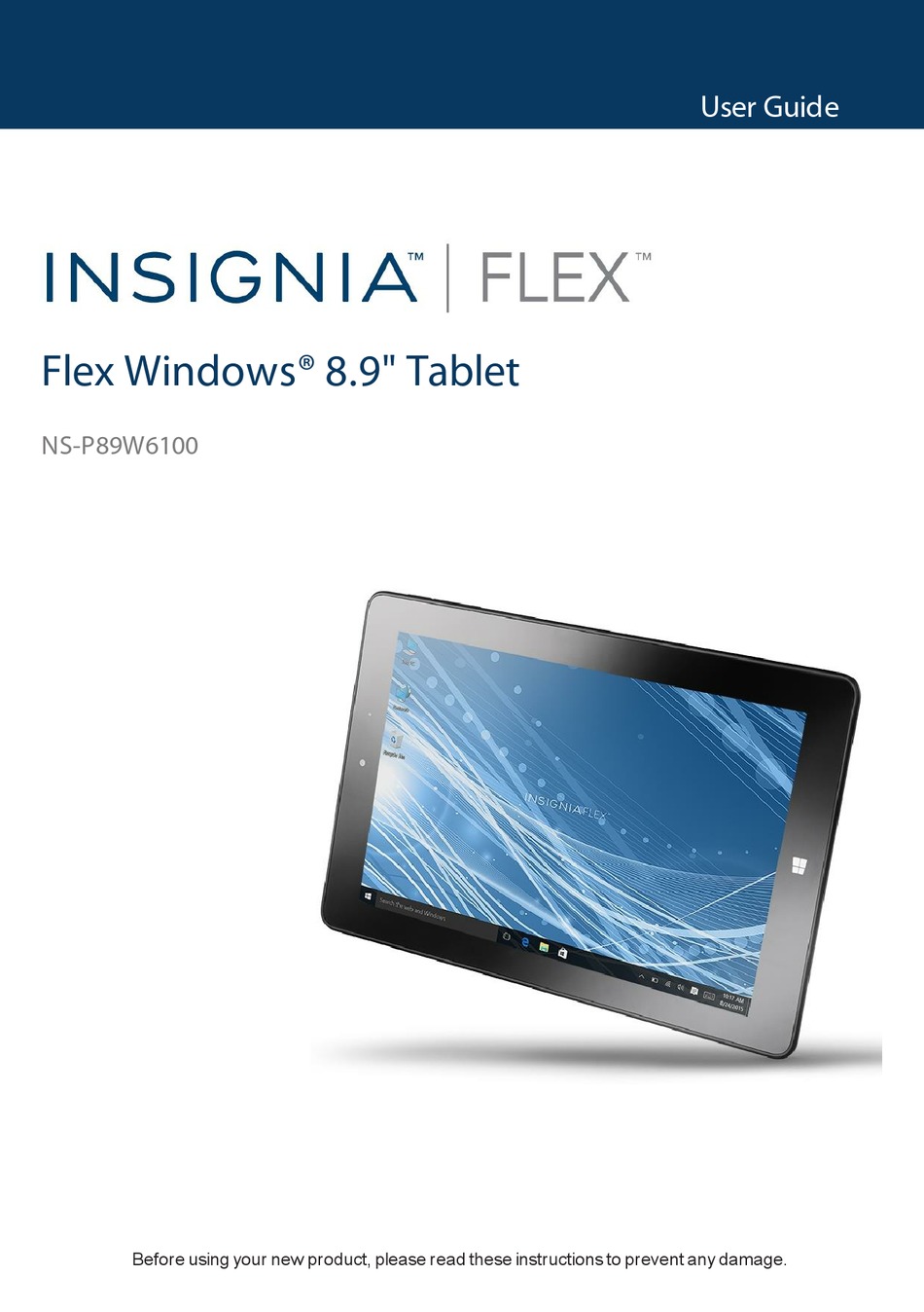 INSIGNIA FLEX NS-P89W6100 USER MANUAL Pdf Download | ManualsLib