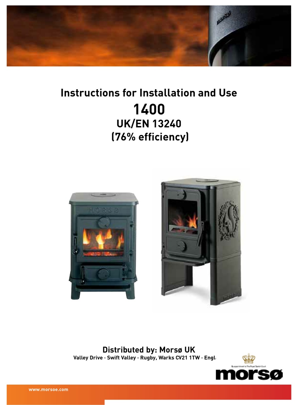 morso 1410 and 1440 on Morso 1400 Instructions For Installation And Use Manual Pdf Download Manualslib