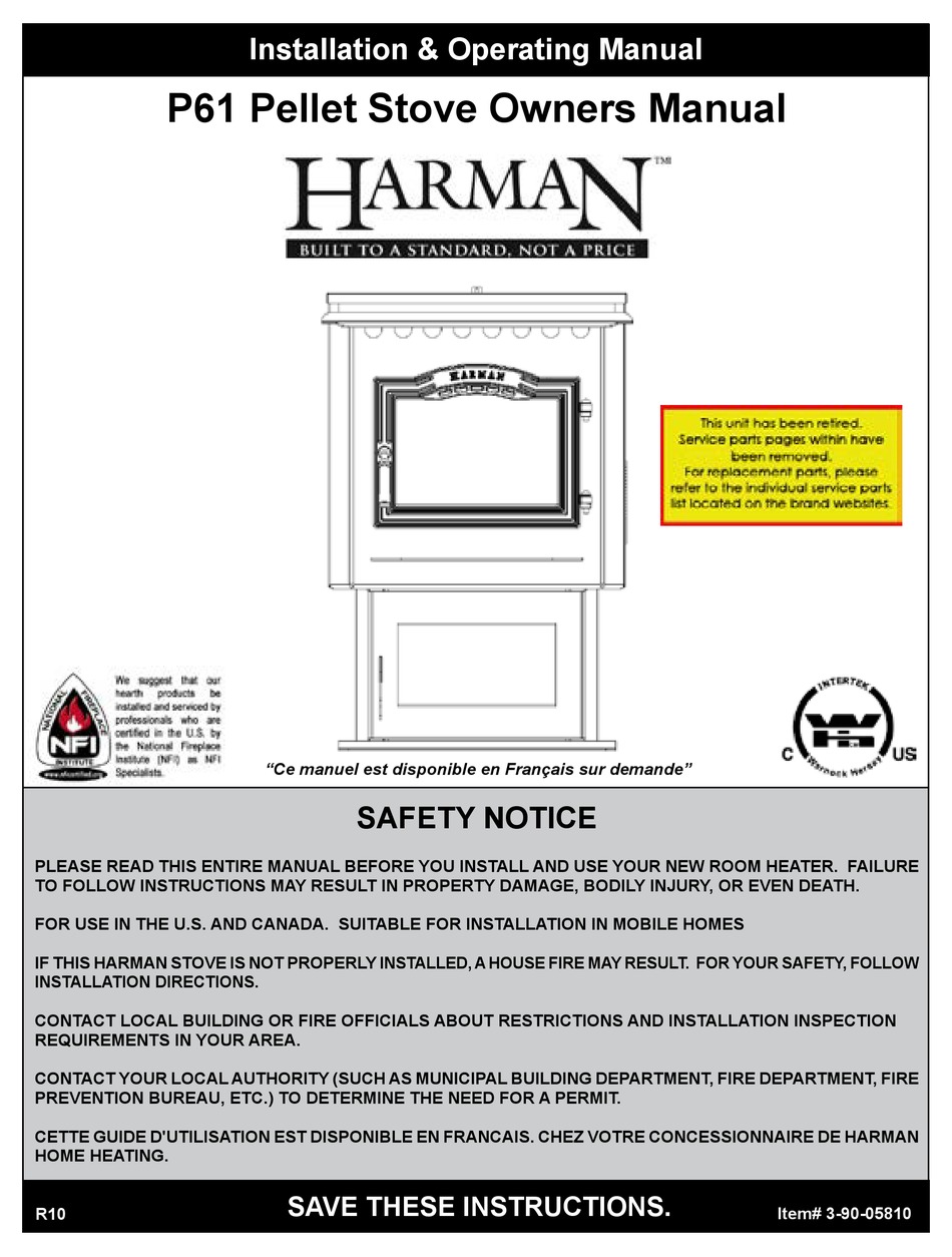 HARMAN P61 OWNER'S MANUAL Pdf Download ManualsLib