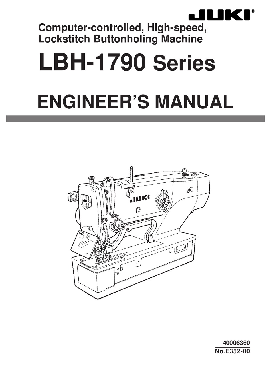 Juki Lbh 1790 Series Engineer S Manual Pdf Download Manualslib Juki Lbh 1790 Series Engineer S Manual Pdf Download Manualslib