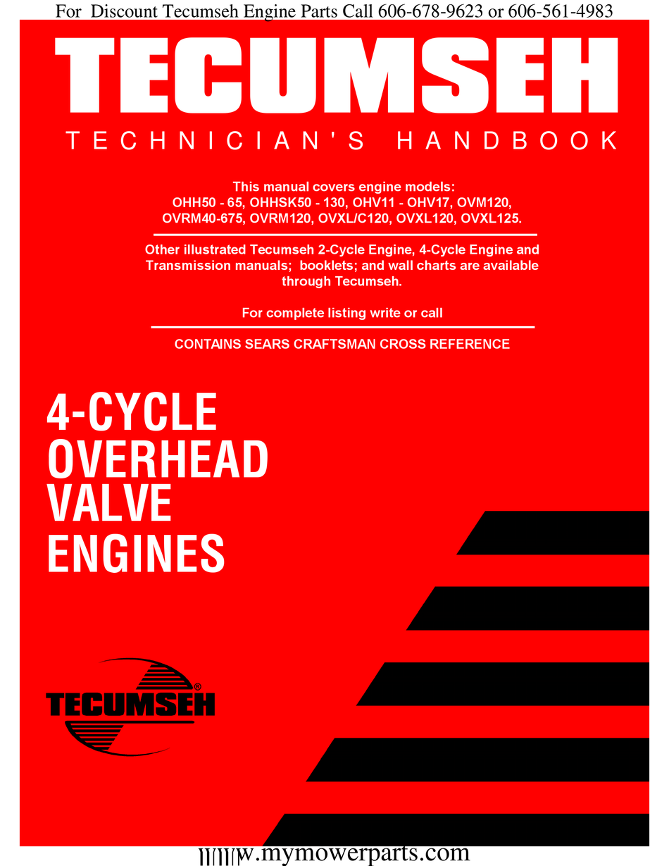 TECUMSEH OHH50 65 TECHNICIAN