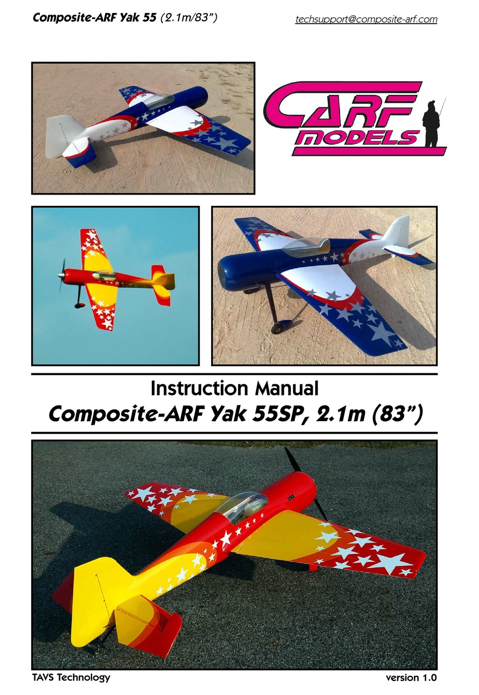 CARFMODELS YAK 55SP INSTRUCTION MANUAL Pdf Download ManualsLib