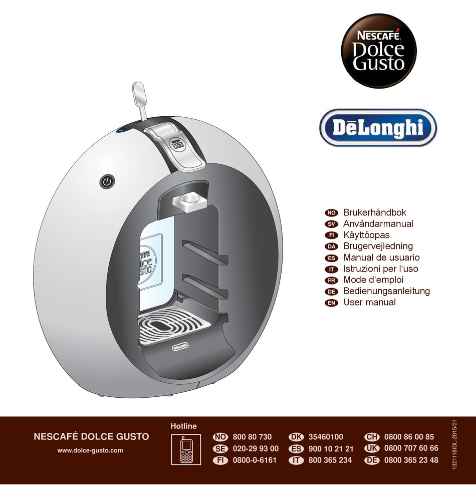 User manual Krups Dolce Gusto Circolo Automatic (English - 28 pages)