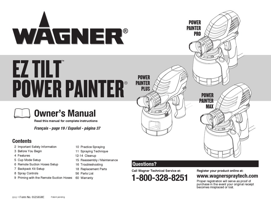 Wagner w240 manual