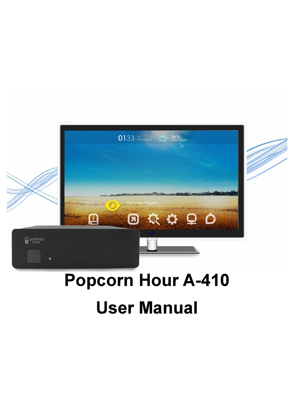 SYABAS TECHNOLOGY POPCORN HOUR A410 USER MANUAL Pdf Download ManualsLib