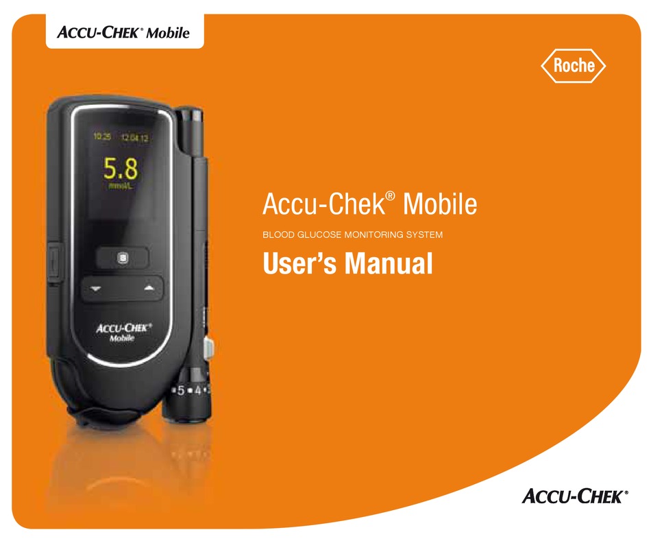 ACCUCHEK MOBILE USER MANUAL Pdf Download ManualsLib