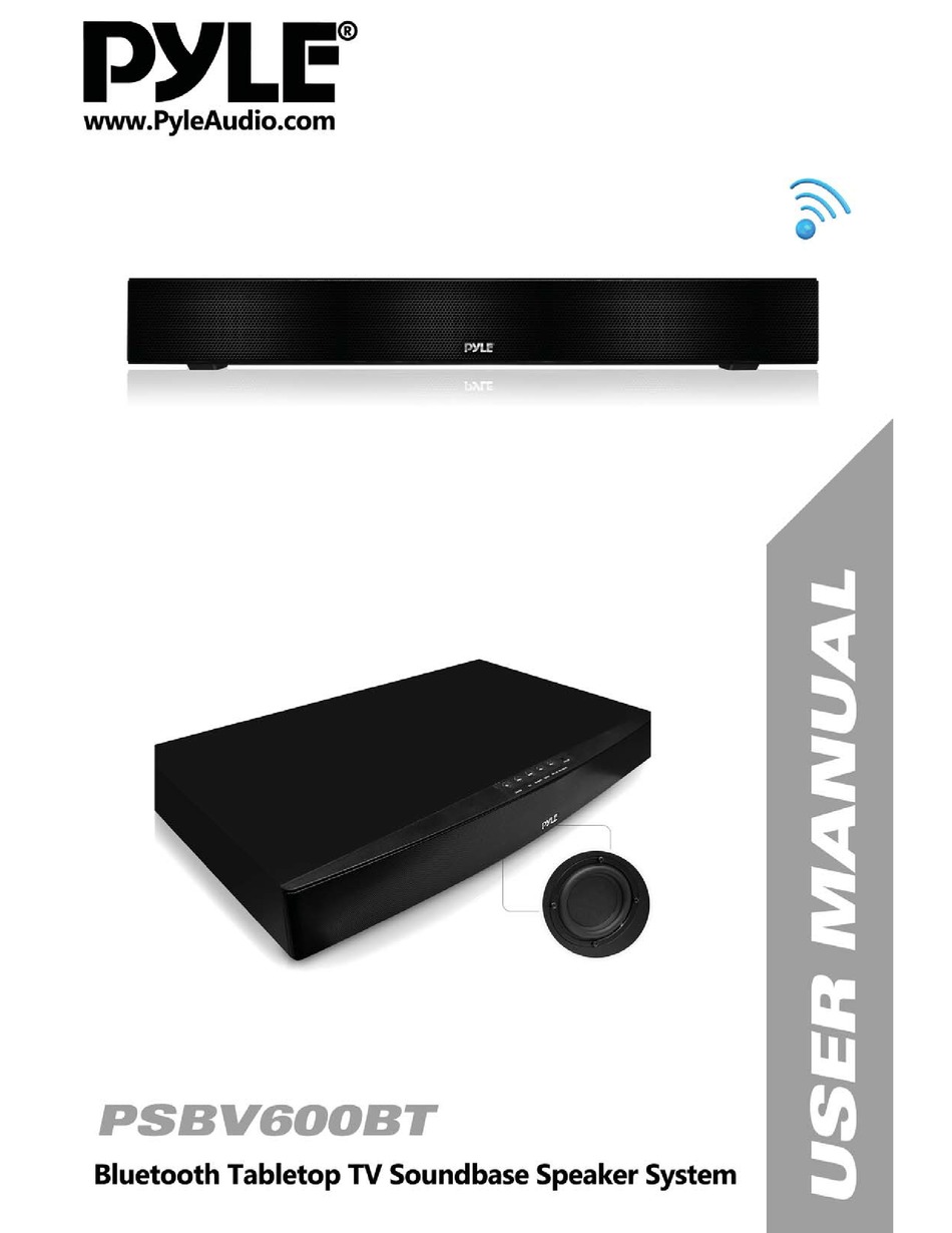 PYLE AUDIO PSBV600BT USER MANUAL Pdf Download ManualsLib