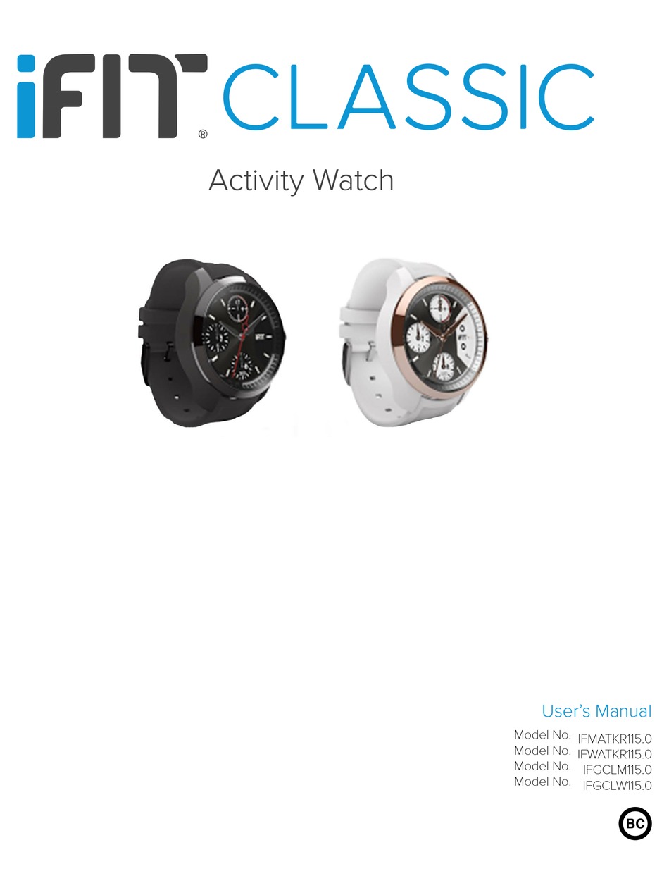 IFIT CLASSIC IFMATKR115.0 USER MANUAL Pdf Download | ManualsLib