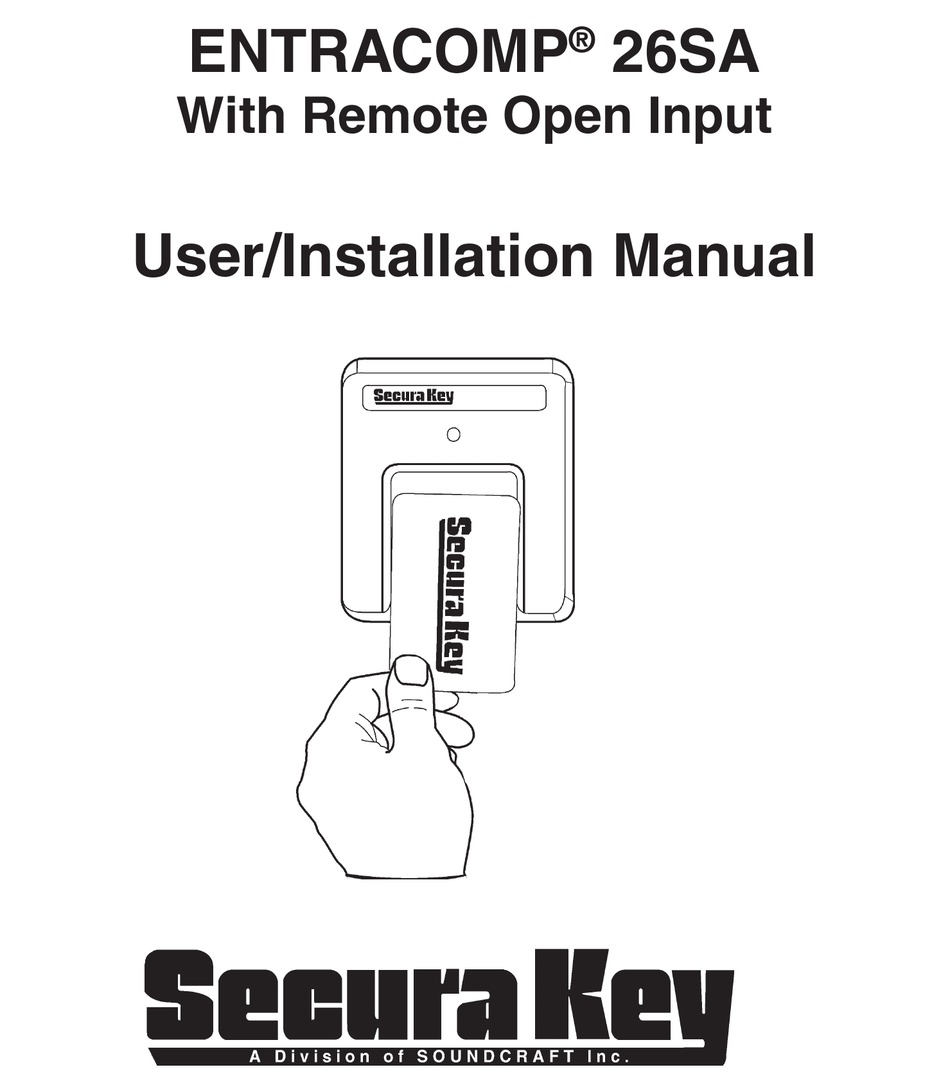 Secura Key Entrap 26sa User Installation Manual Pdf Download Manualslib Secura Key Entrap 26sa User Installation Manual Pdf Download Manualslib