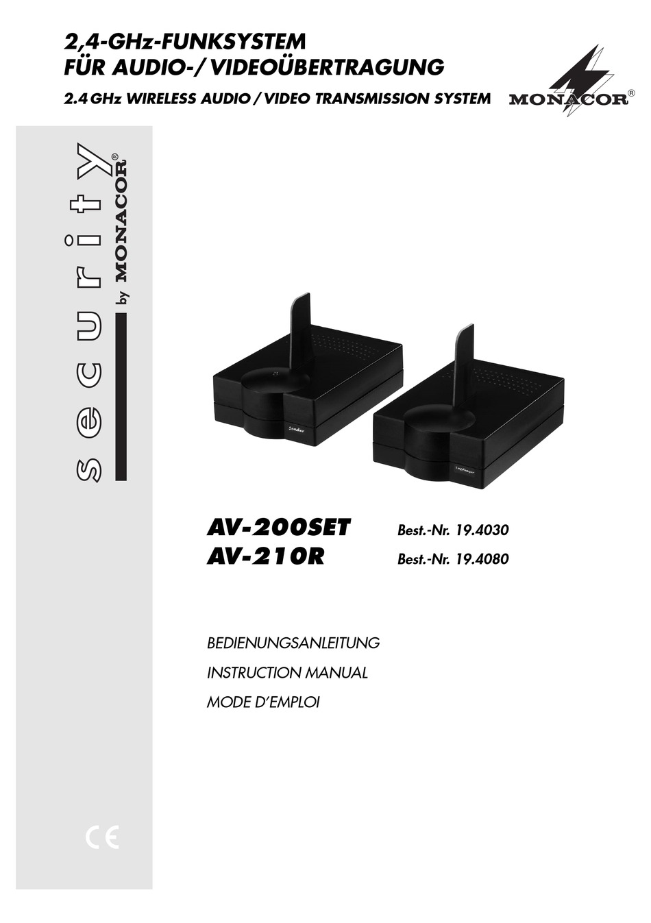 monacor-av-200set-instruction-manual-pdf-download-manualslib