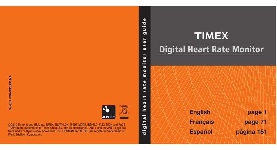 TIMEX IRONMAN TRIATHLON USER MANUAL Pdf Download | ManualsLib