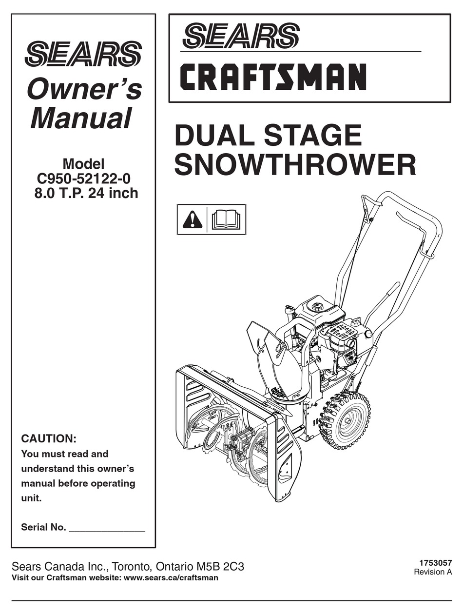 Craftsman C459 Snowblower Parts Canada edu.svet.gob.gt