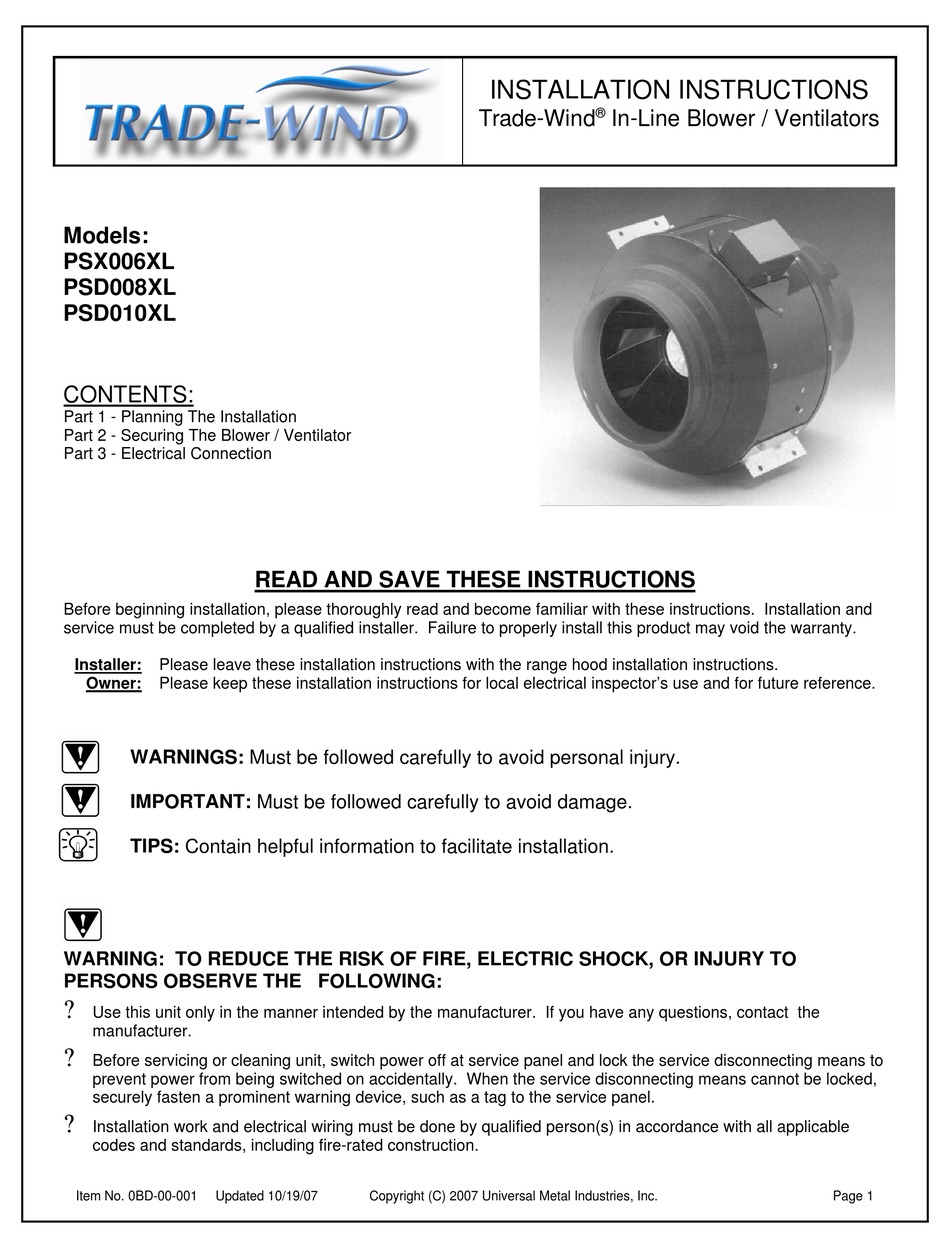 trade-wind-psx006xl-installation-instructions-manual-pdf-download