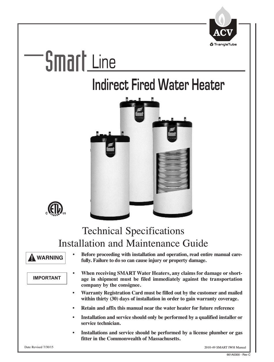 Triangle Tube Hot Water Heater Troubleshooting 