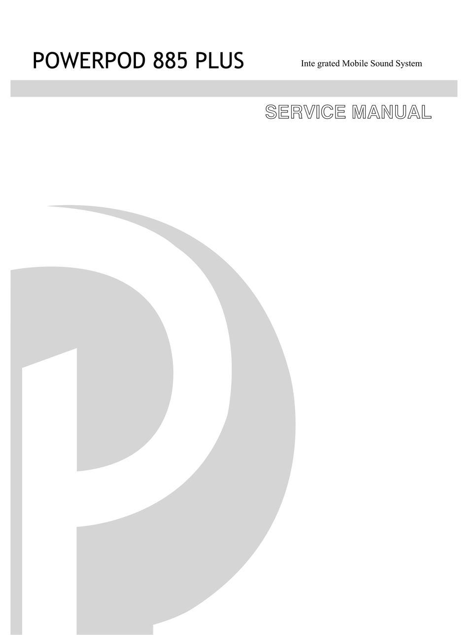 Phonic Powerpod 885 Plus Service Manual Pdf Download Manualslib
