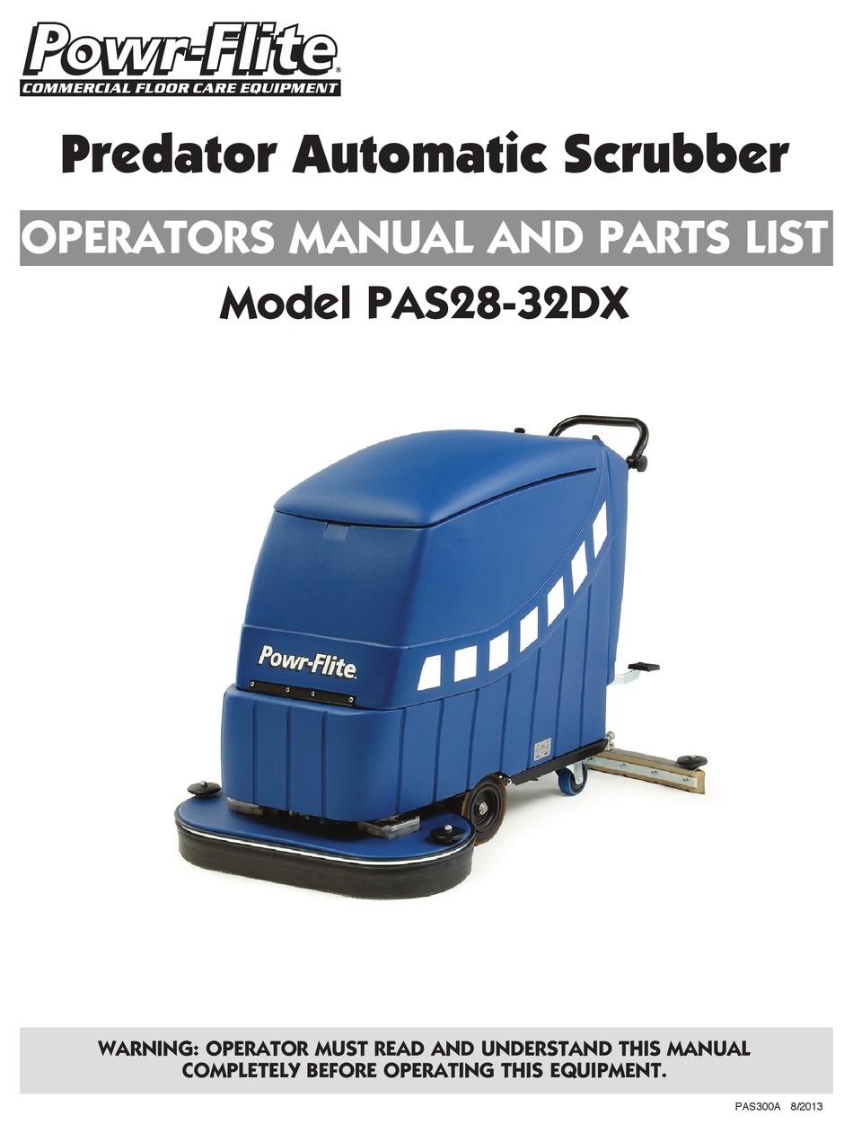 POWR-FLITE PAS28032DX OPERATOR'S MANUAL Pdf Download | ManualsLib