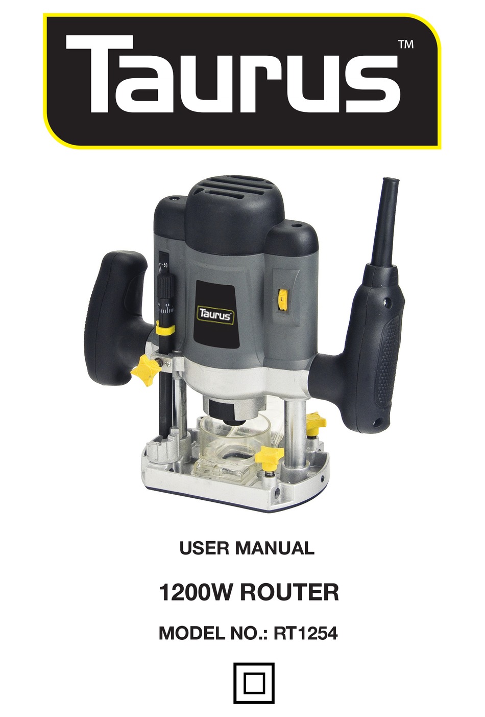 TAURUS RT1254 USER MANUAL Pdf Download 