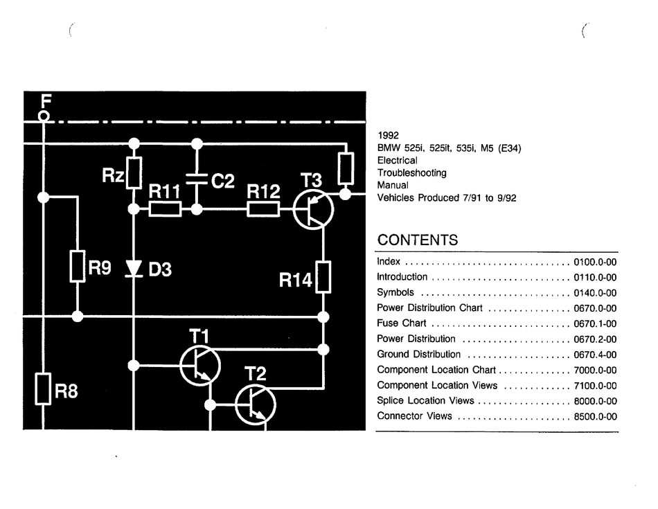 Bmw E34 Electrical Wiring Diagram - Search Best 4K Wallpapers