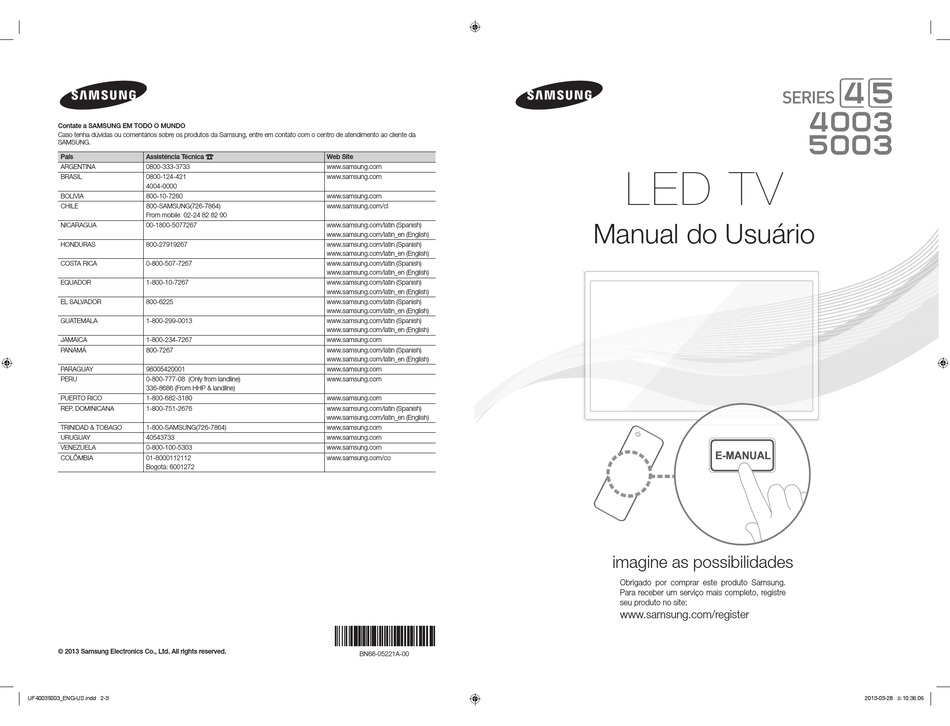 SAMSUNG UN32FH4003 USER MANUAL Pdf Download | ManualsLib