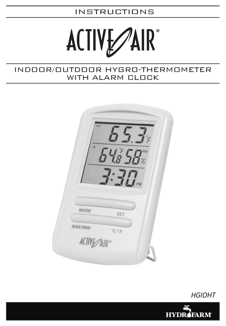 ActiveAir Hygro-Thermometer