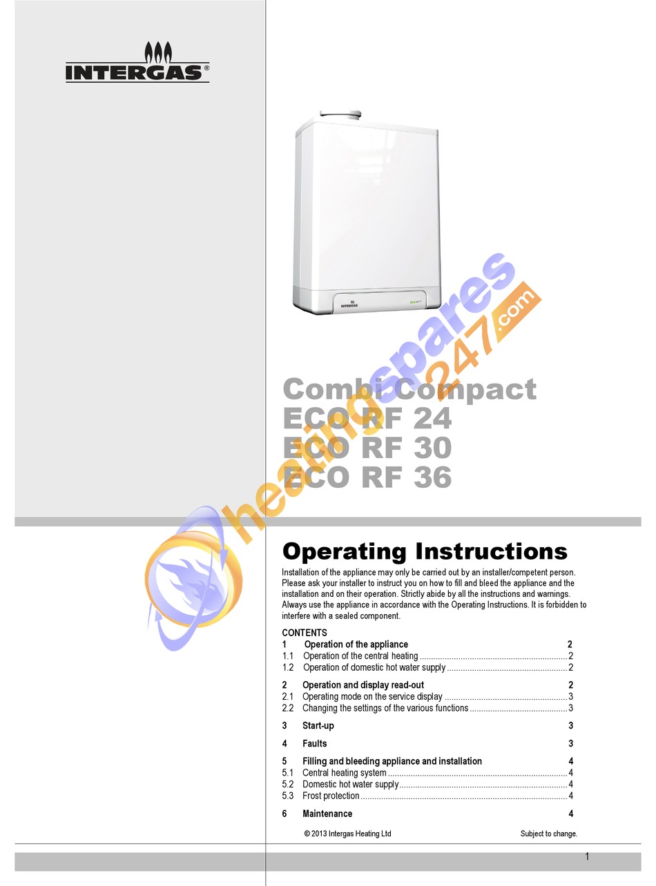 Intergas Eco Rf 24 2025