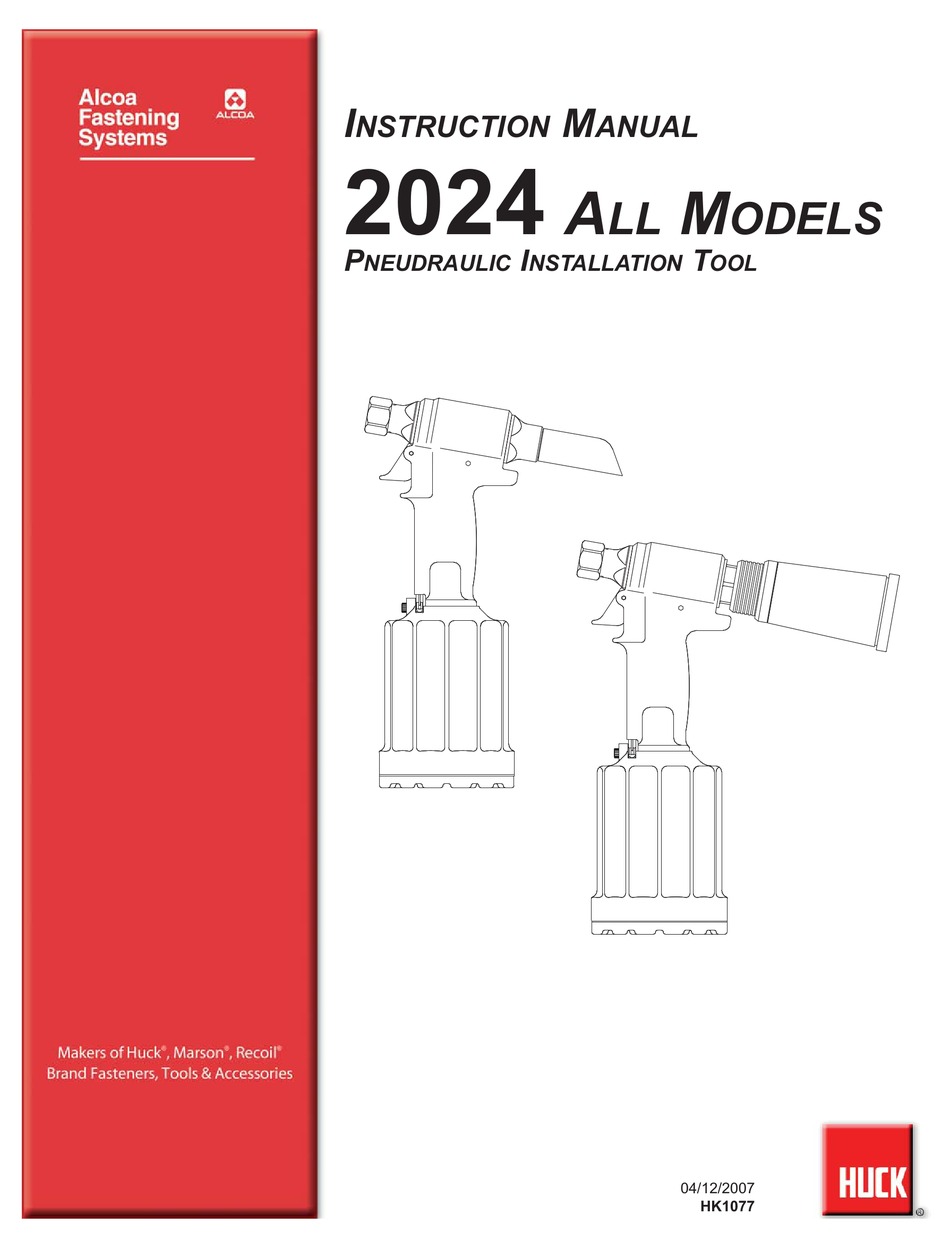 HUCK 2024 INSTRUCTION MANUAL Pdf Download ManualsLib   Huck 2024 