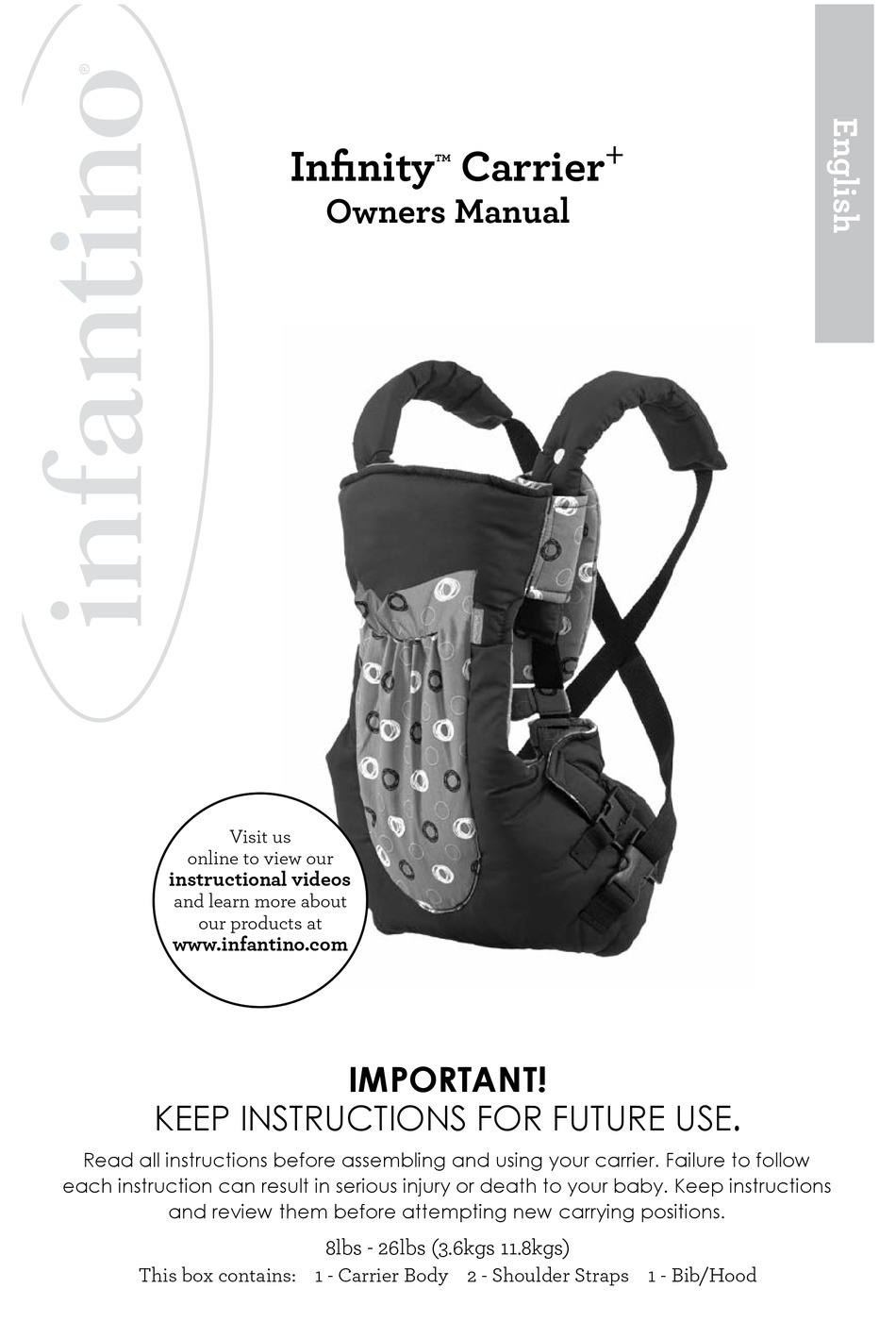 Infantino Flip In Convertible Carrier Instructions Flip 4-in-1