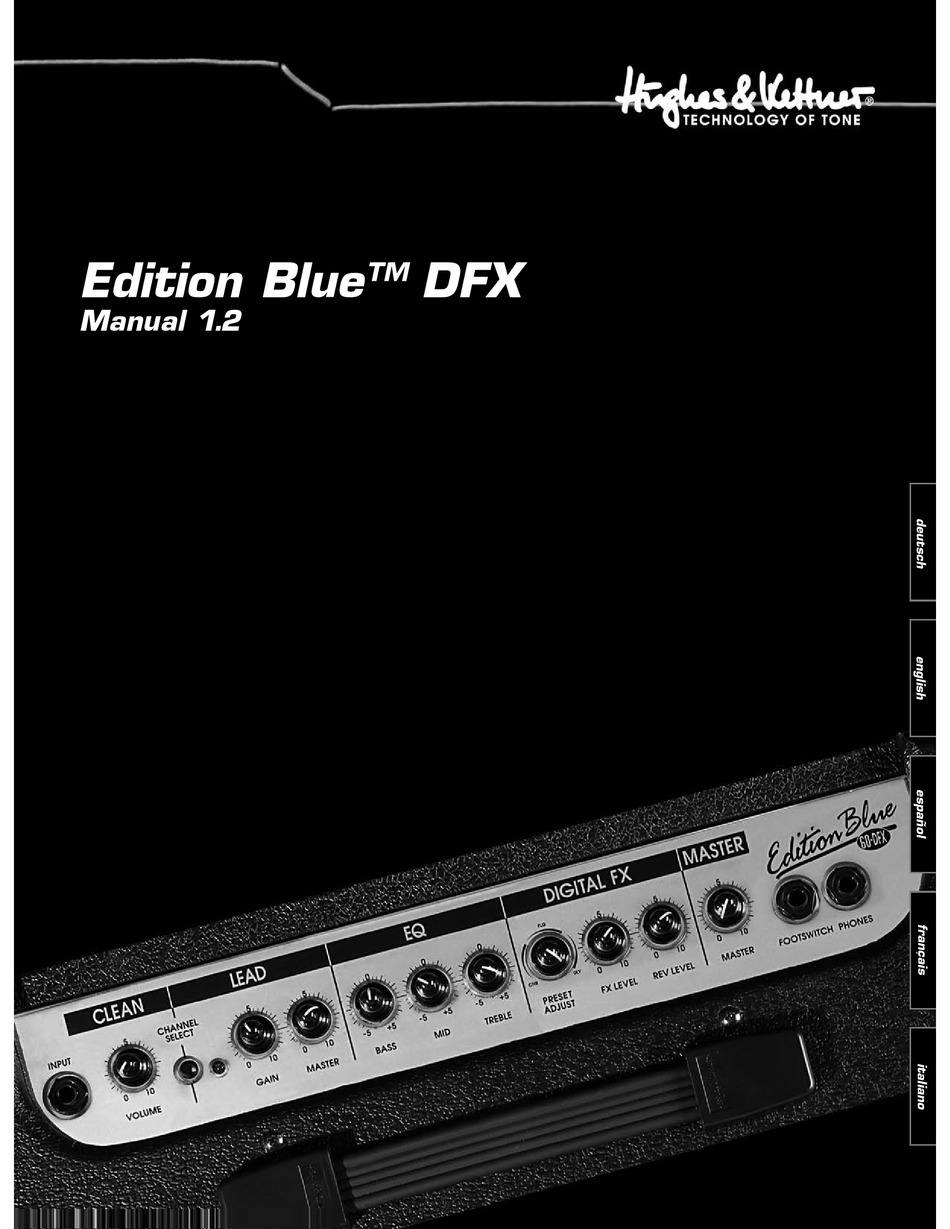 Hughes & Kettner（ヒュース＆ケトナー）EDITION BLUE 15DFX - アンプ