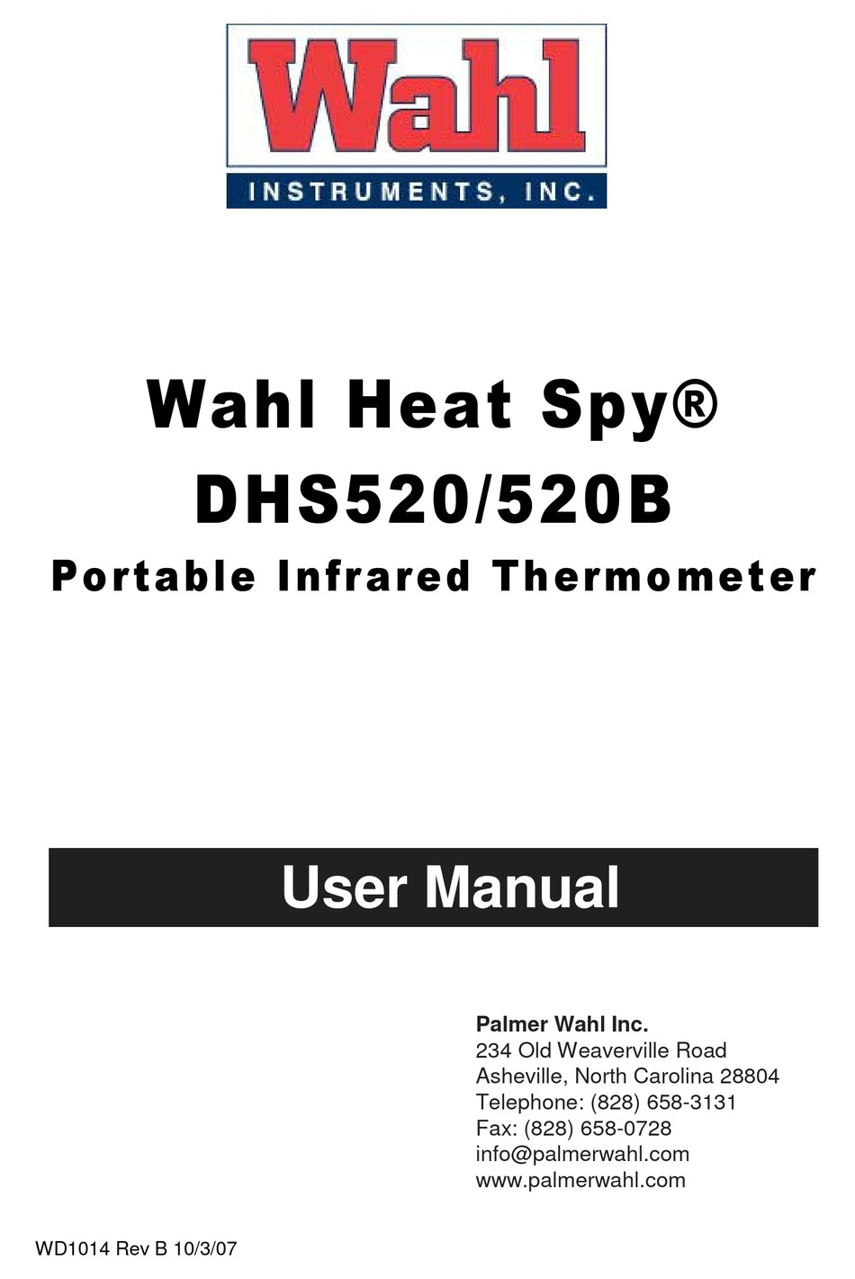 DHS40 Series Heat Spy High Performance Handheld Infrared Pyrometers