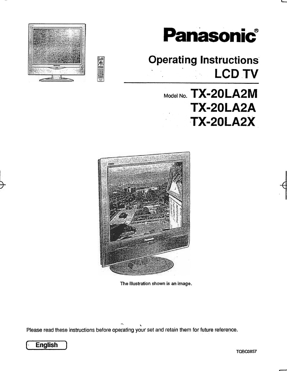 PANASONIC TX-20LA2M OPERATING INSTRUCTIONS MANUAL Pdf Download | ManualsLib