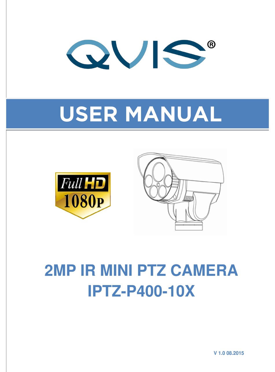QVIS IPTZP40010X USER MANUAL Pdf Download ManualsLib