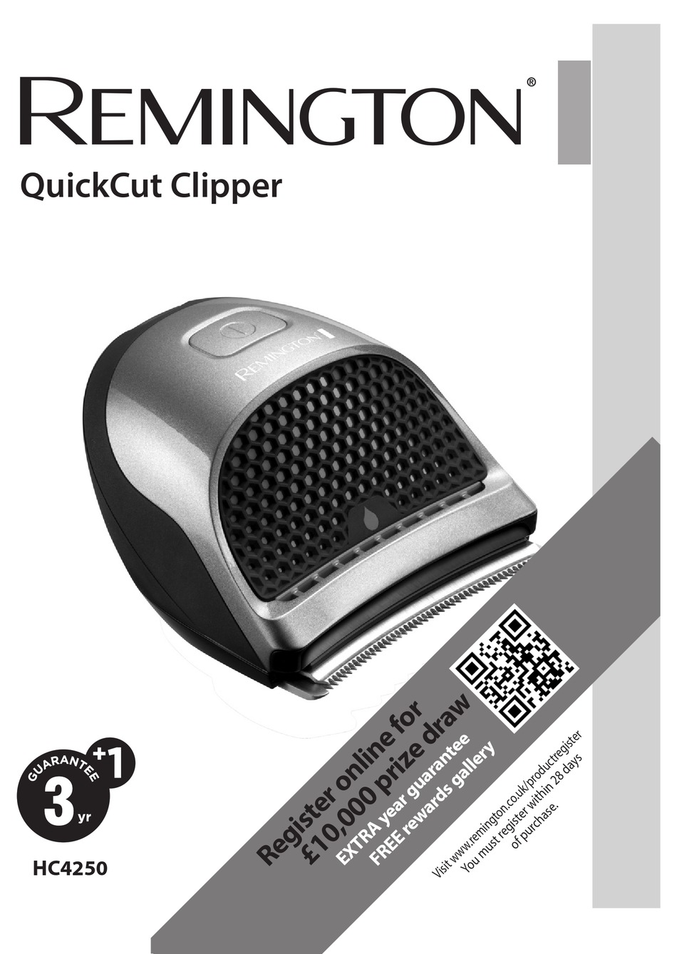 remington quick cut hair trimmer
