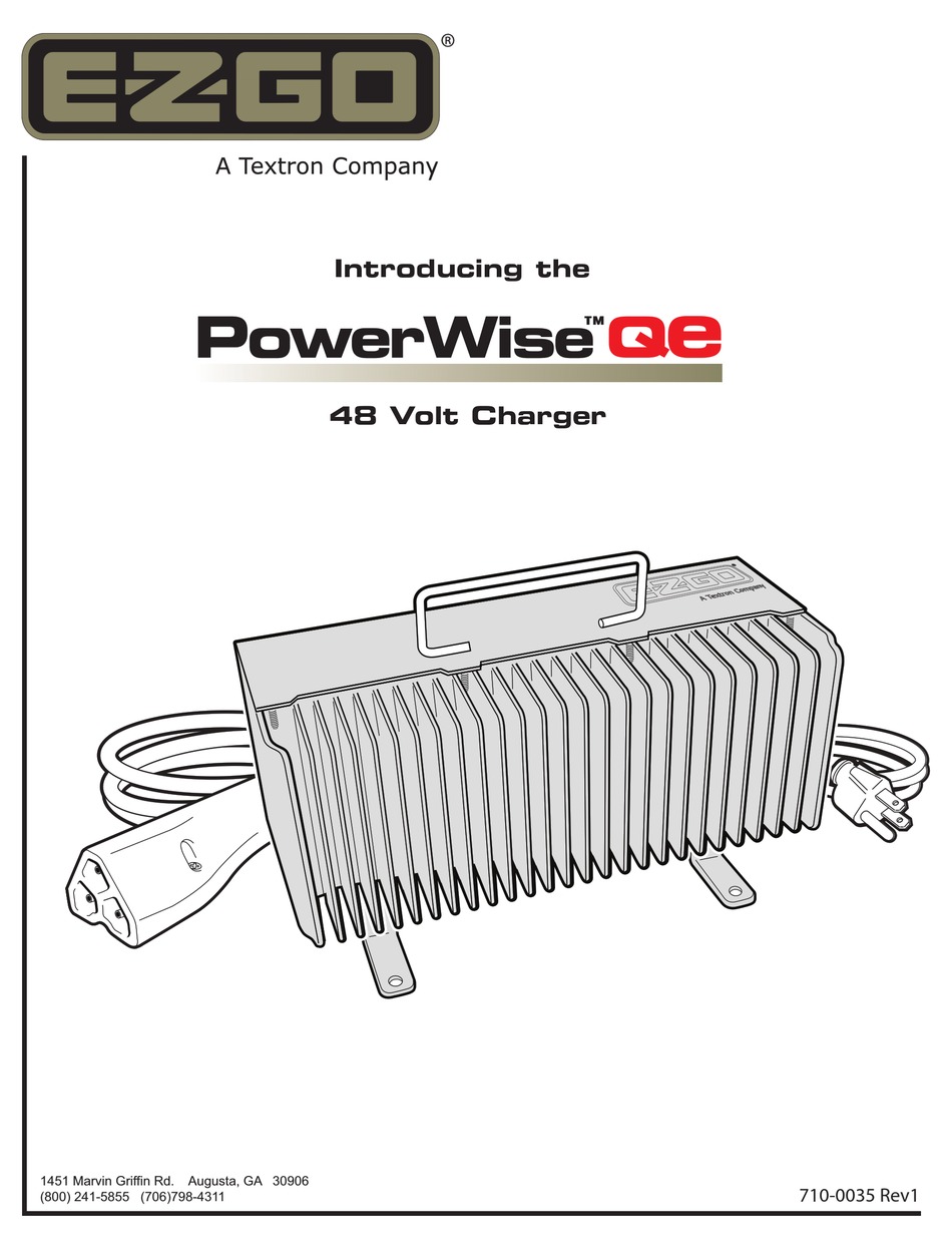 EZGO POWERWISE QE USER MANUAL Pdf Download | ManualsLib