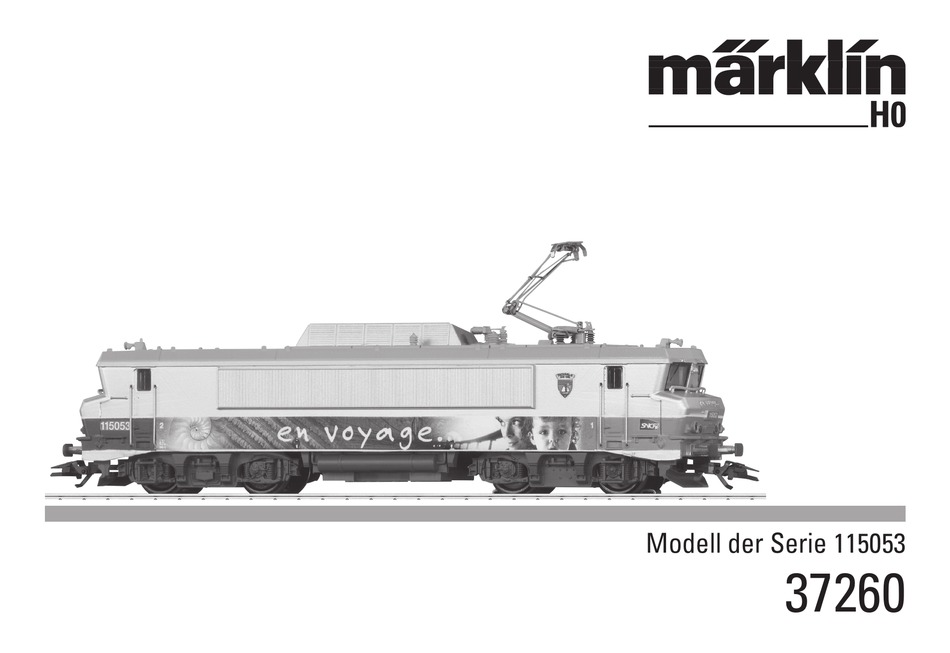 MARKLIN 37260 USER MANUAL Pdf Download ManualsLib