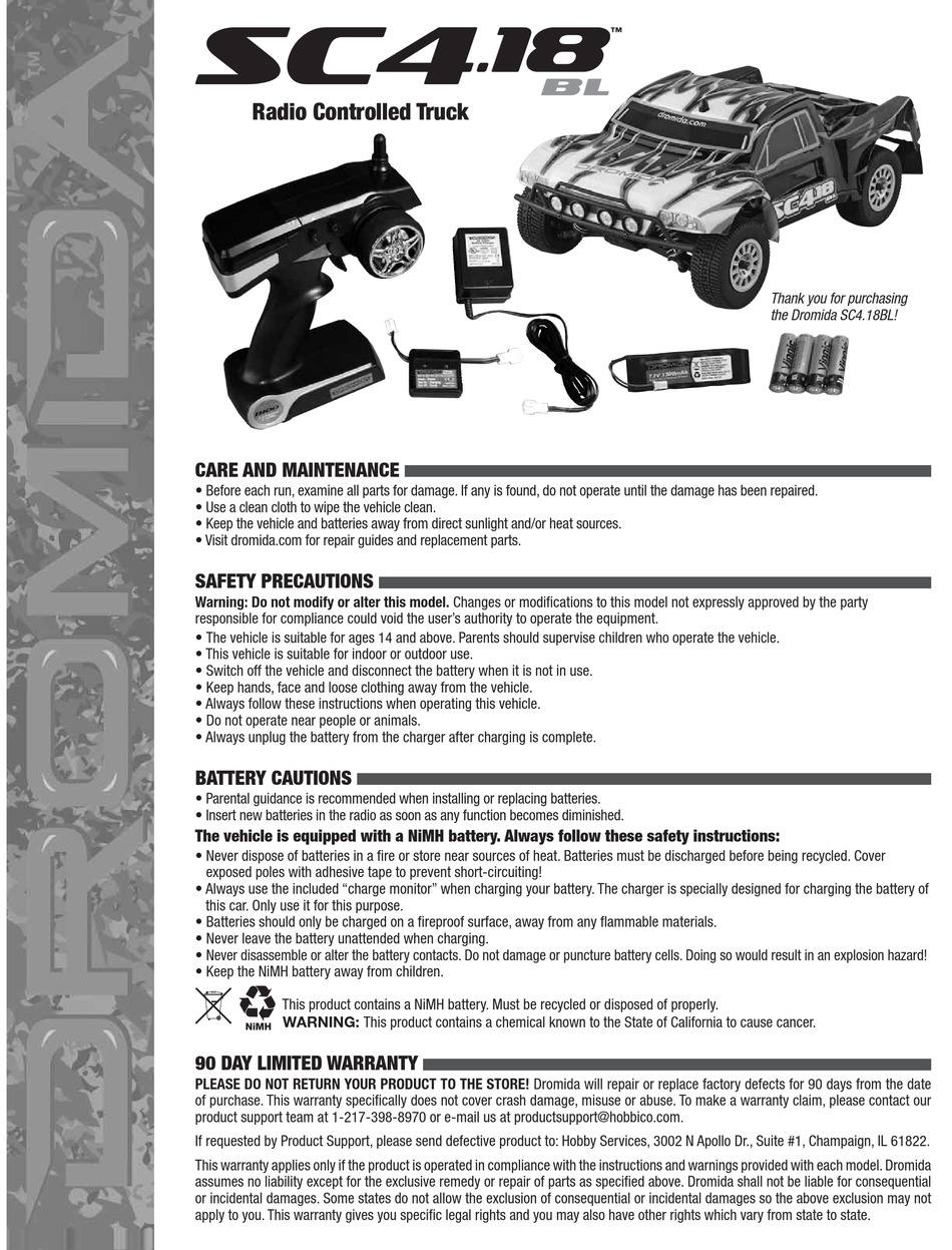 dromida mt4 18 parts