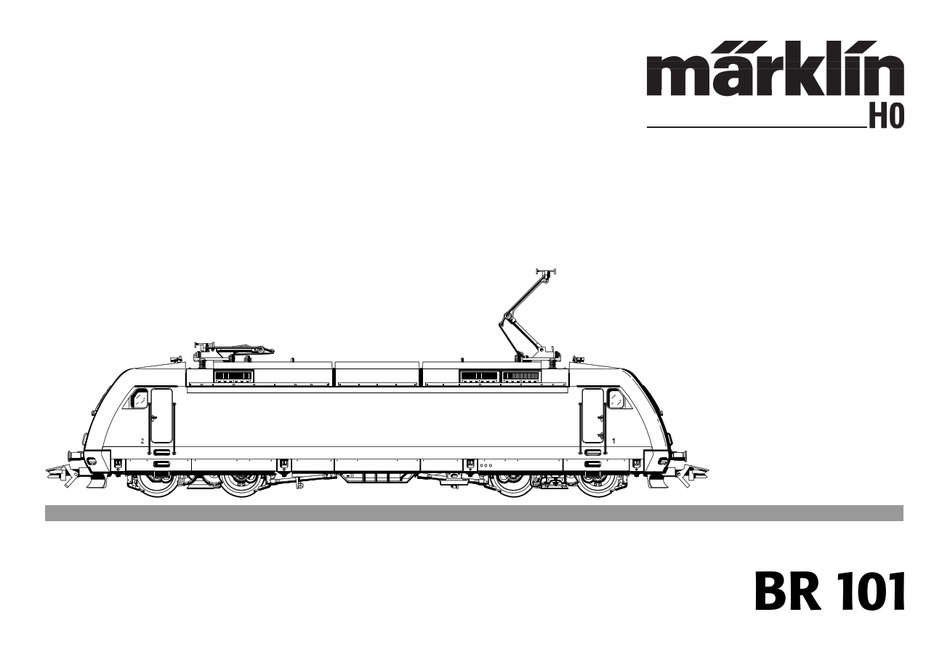 MARKLIN BR 101 INSTRUCTION MANUAL Pdf Download | ManualsLib