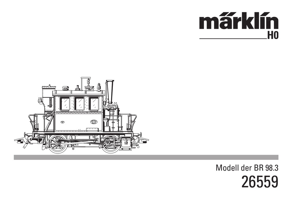 MARKLIN 26559 INSTRUCTION MANUAL Pdf Download ManualsLib