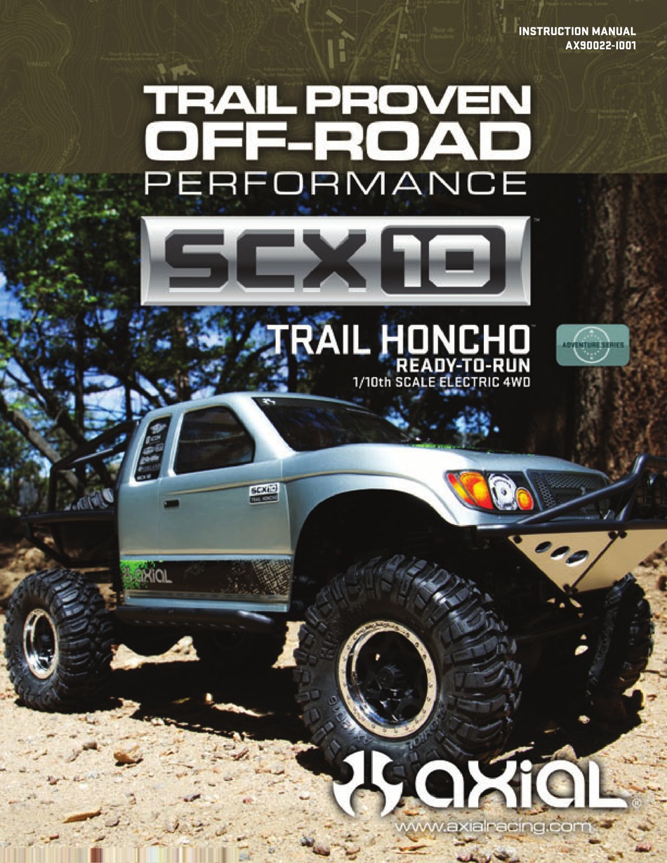 AXIAL SCX10 INSTRUCTION MANUAL Pdf Download ManualsLib