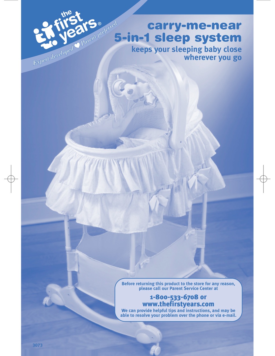 the first years 5 in 1 bassinet