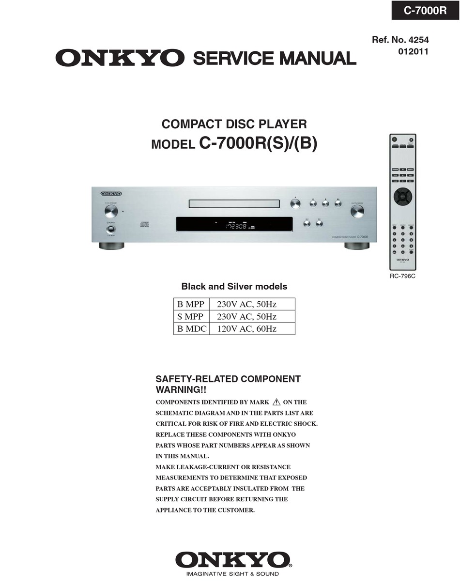 onkyo cd player c 7070